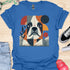 Life is better with a bulldog - V2 - Artistic T-Shirt